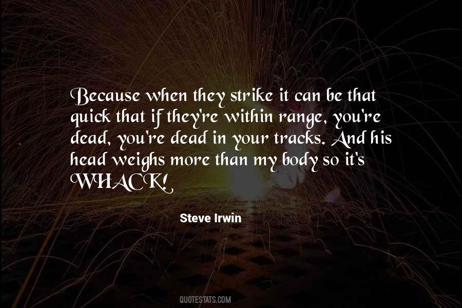 Steve Irwin Quotes #911616