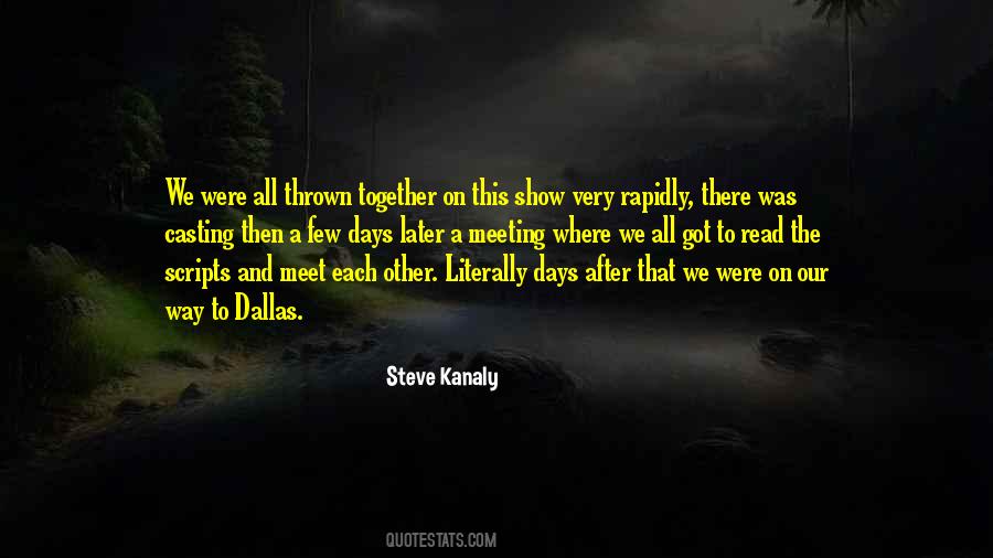 Steve Kanaly Quotes #122193