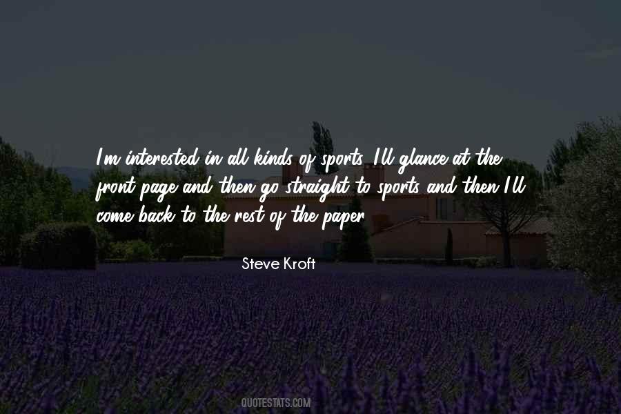 Steve Kroft Quotes #566383