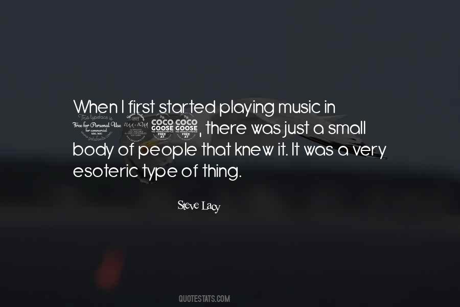 Steve Lacy Quotes #1196616