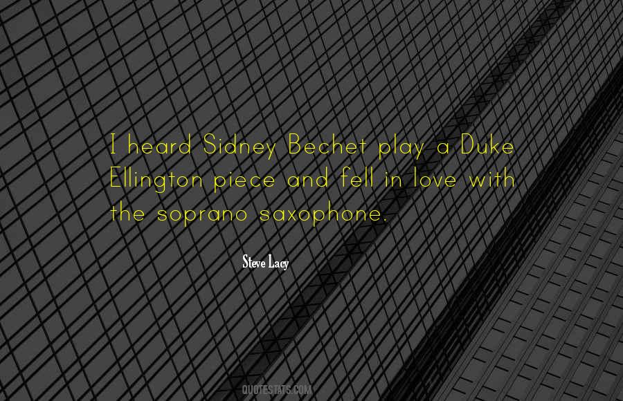 Steve Lacy Quotes #146039