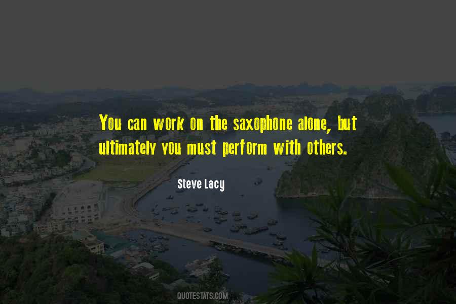 Steve Lacy Quotes #884089