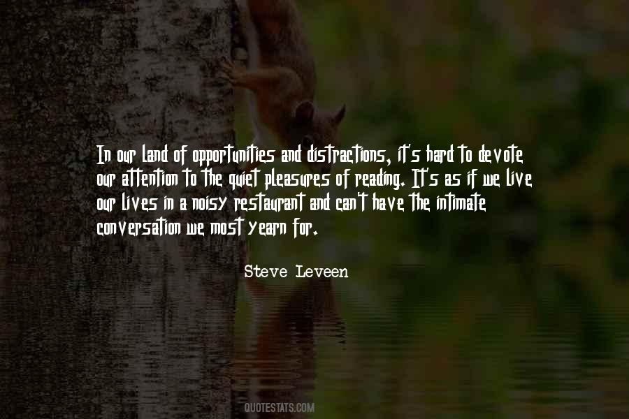 Steve Leveen Quotes #219627