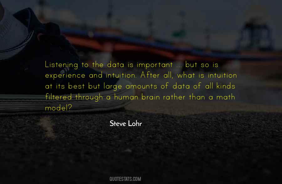 Steve Lohr Quotes #1094148