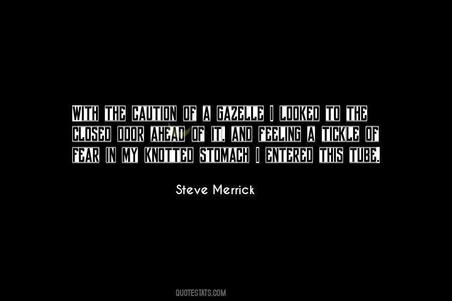 Steve Merrick Quotes #10679