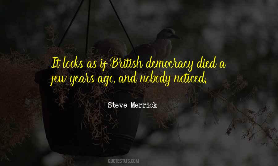 Steve Merrick Quotes #1095890