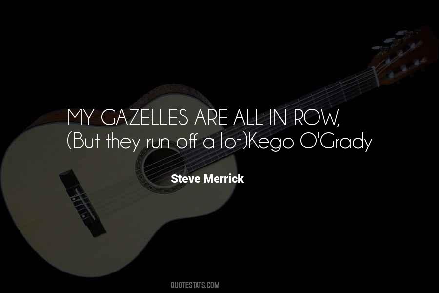 Steve Merrick Quotes #313715