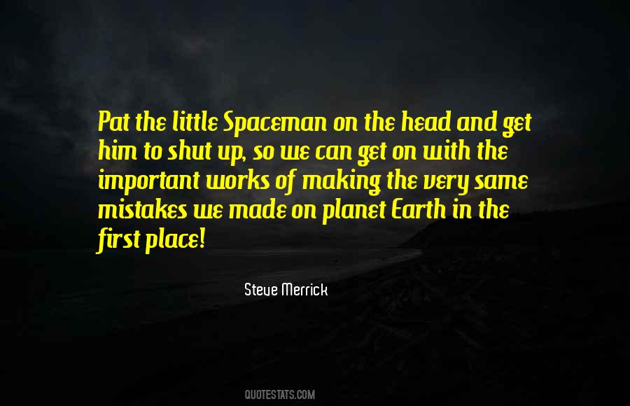 Steve Merrick Quotes #409182