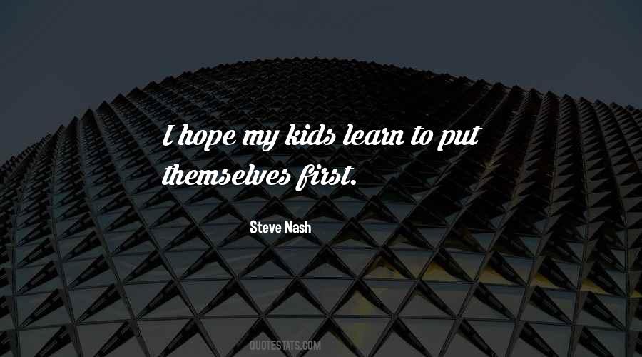 Steve Nash Quotes #1359534