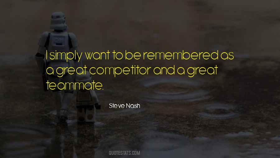 Steve Nash Quotes #268013
