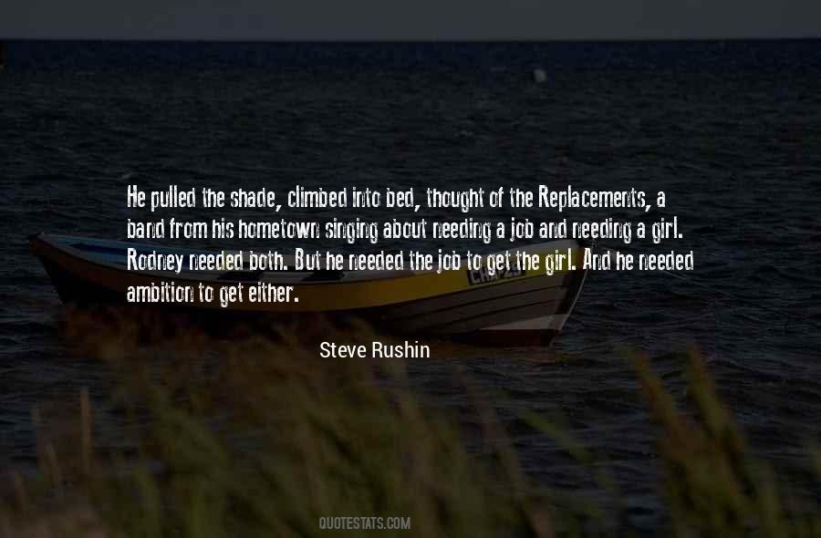 Steve Rushin Quotes #476848