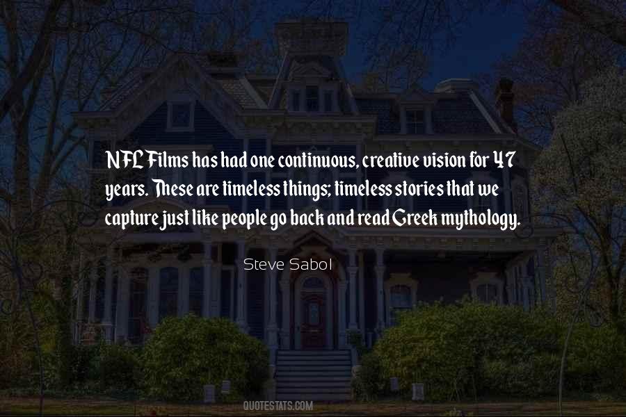 Steve Sabol Quotes #871373