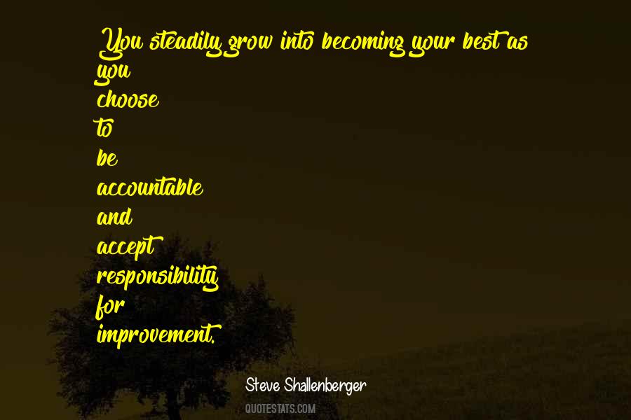 Steve Shallenberger Quotes #912183