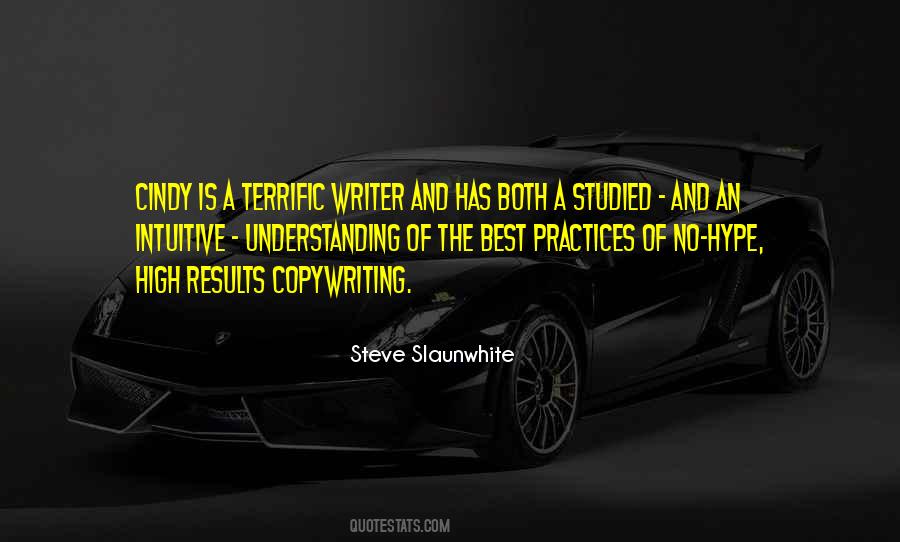 Steve Slaunwhite Quotes #1022338