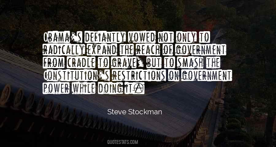 Steve Stockman Quotes #1239939