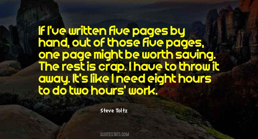 Steve Toltz Quotes #1416237