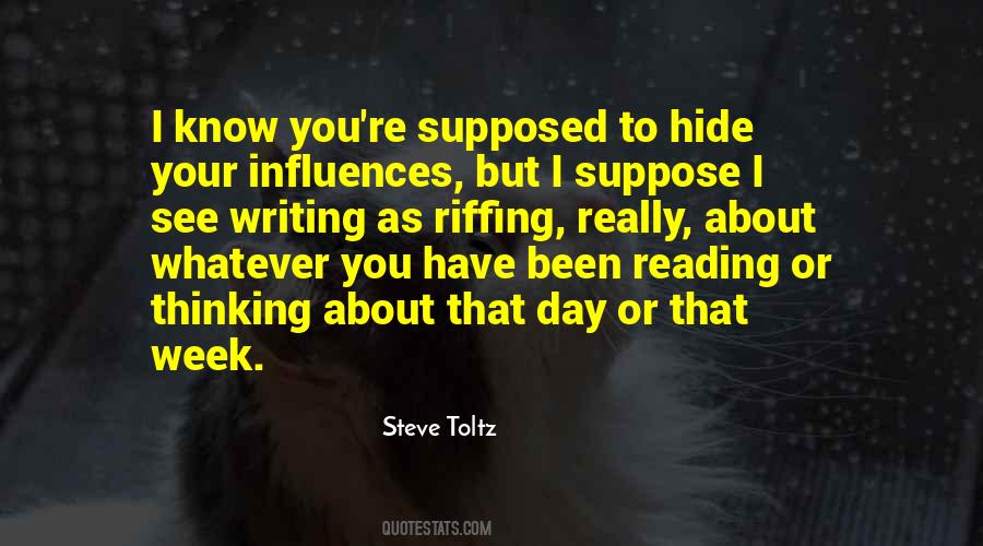 Steve Toltz Quotes #488021