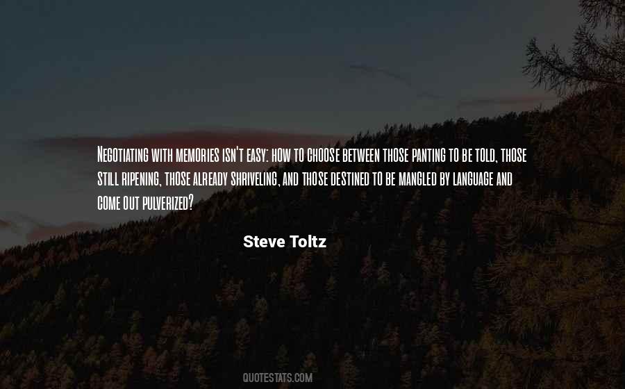 Steve Toltz Quotes #663782