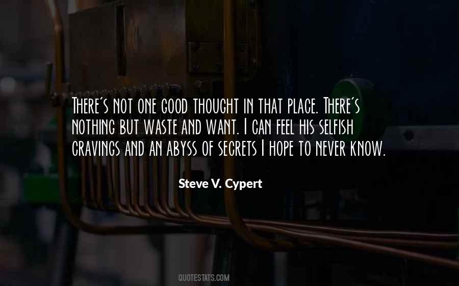 Steve V. Cypert Quotes #363997