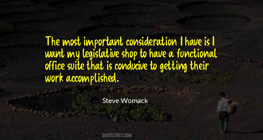 Steve Womack Quotes #142489