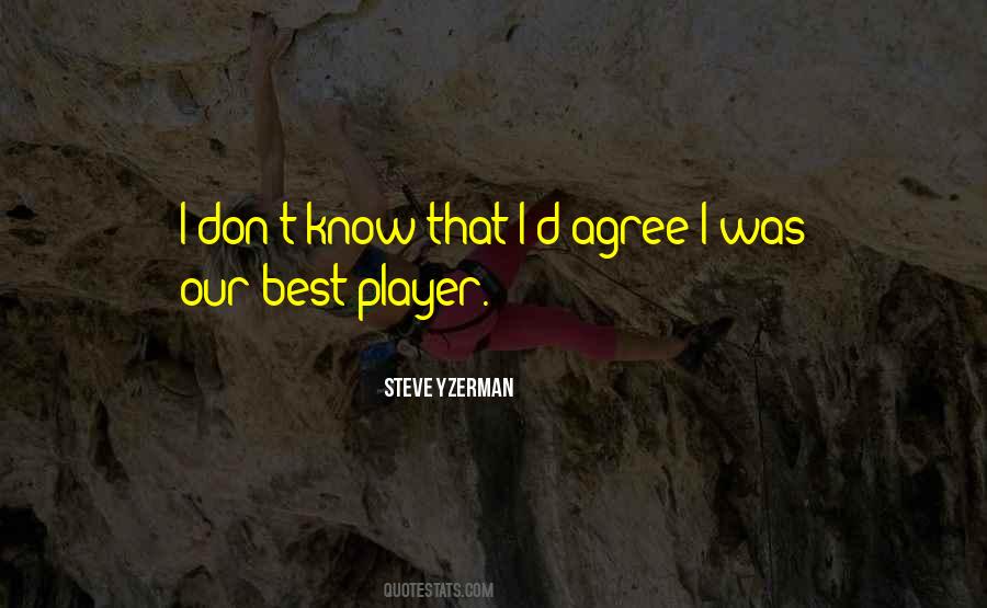 Steve Yzerman Quotes #1410345