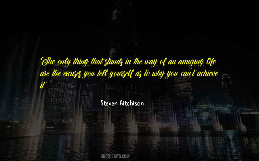 Steven Aitchison Quotes #12775