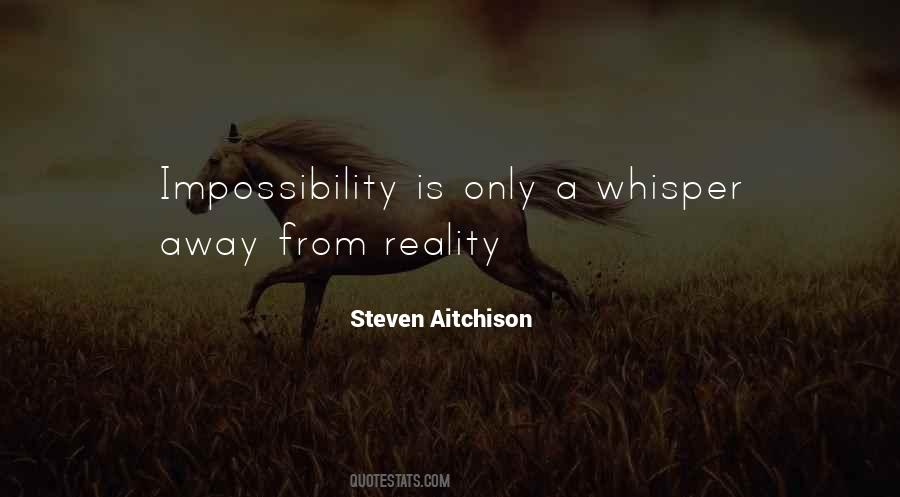 Steven Aitchison Quotes #376750