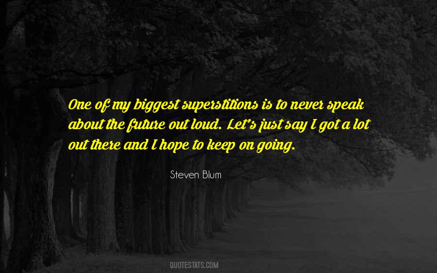 Steven Blum Quotes #978678