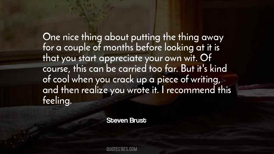 Steven Brust Quotes #903781