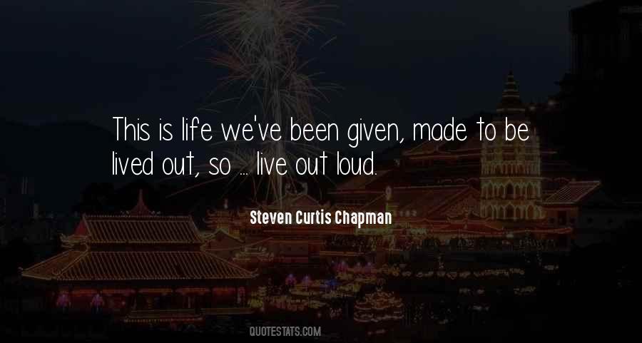 Steven Curtis Chapman Quotes #1748467
