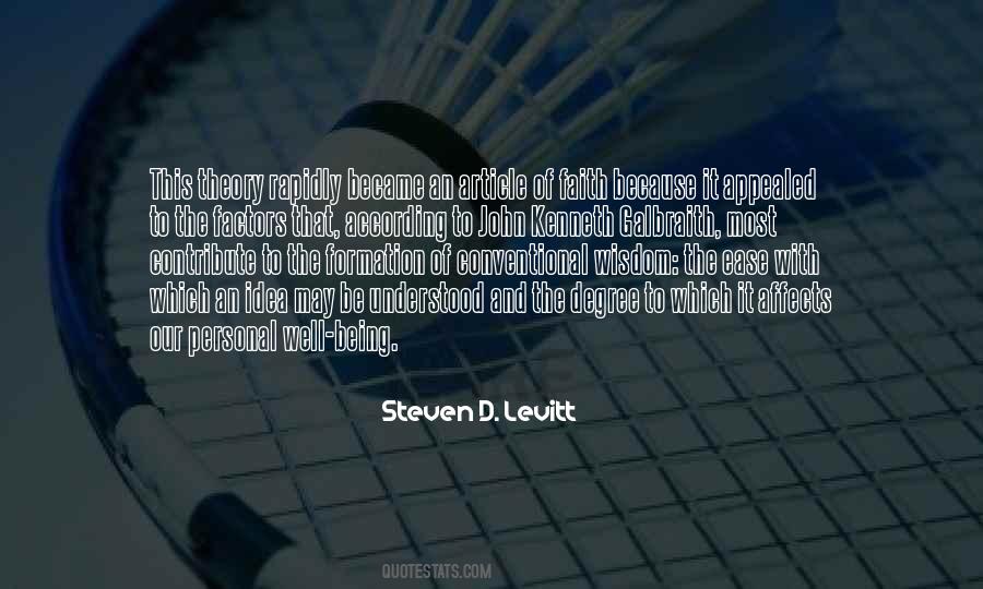 Steven D. Levitt Quotes #606507