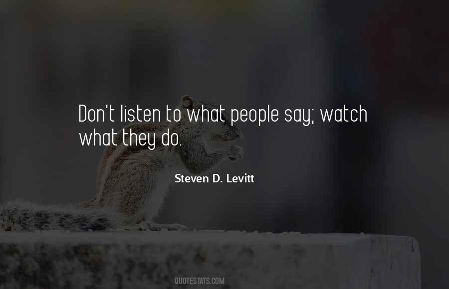 Steven D. Levitt Quotes #880483