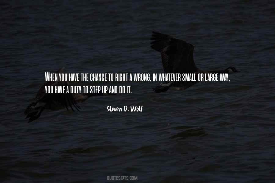 Steven D. Wolf Quotes #108299