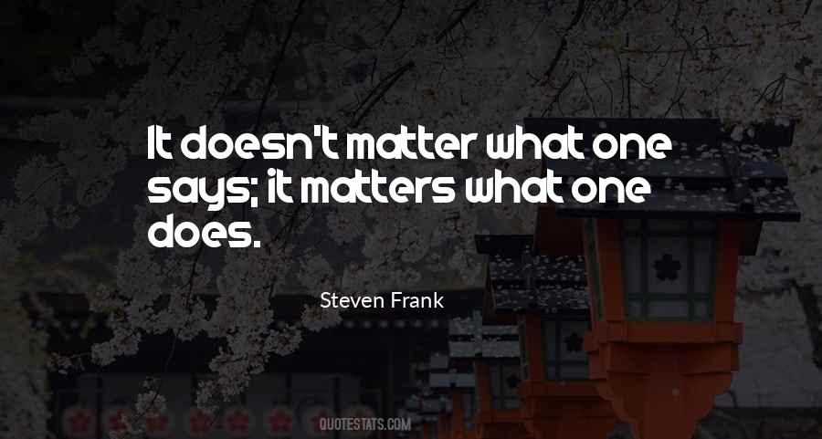 Steven Frank Quotes #95097