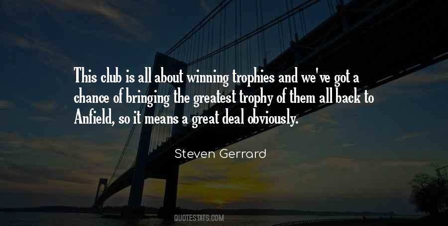 Steven Gerrard Quotes #407950