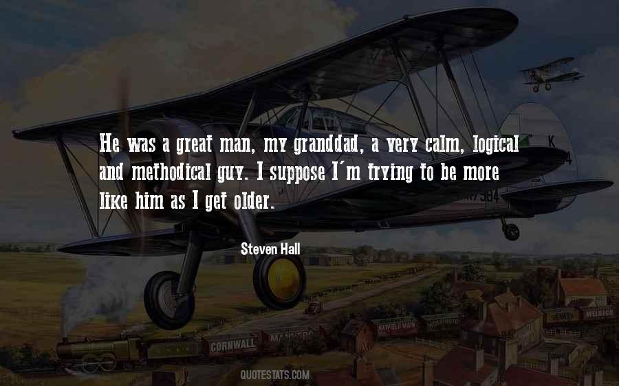 Steven Hall Quotes #124288
