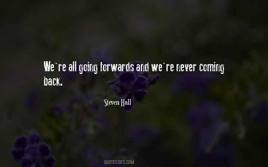 Steven Hall Quotes #1491032