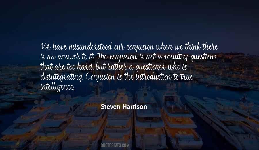 Steven Harrison Quotes #354200