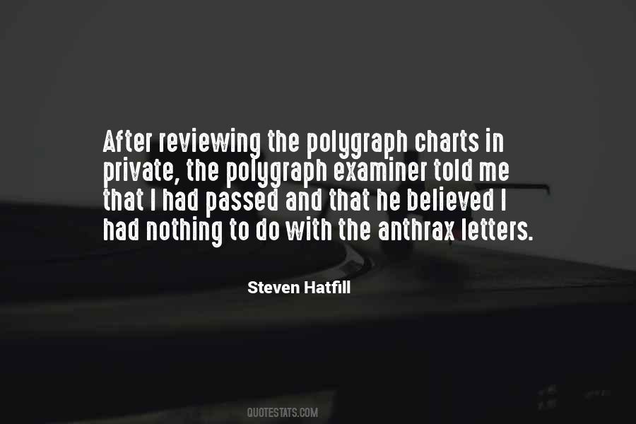 Steven Hatfill Quotes #1447203