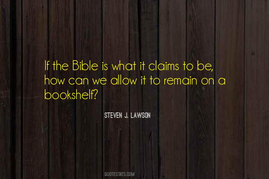 Steven J. Lawson Quotes #171578