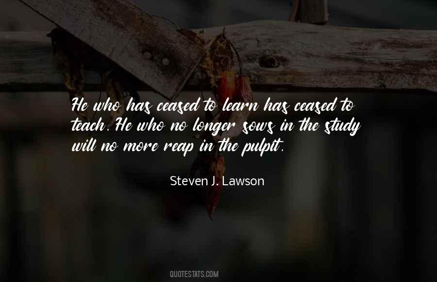 Steven J. Lawson Quotes #622333