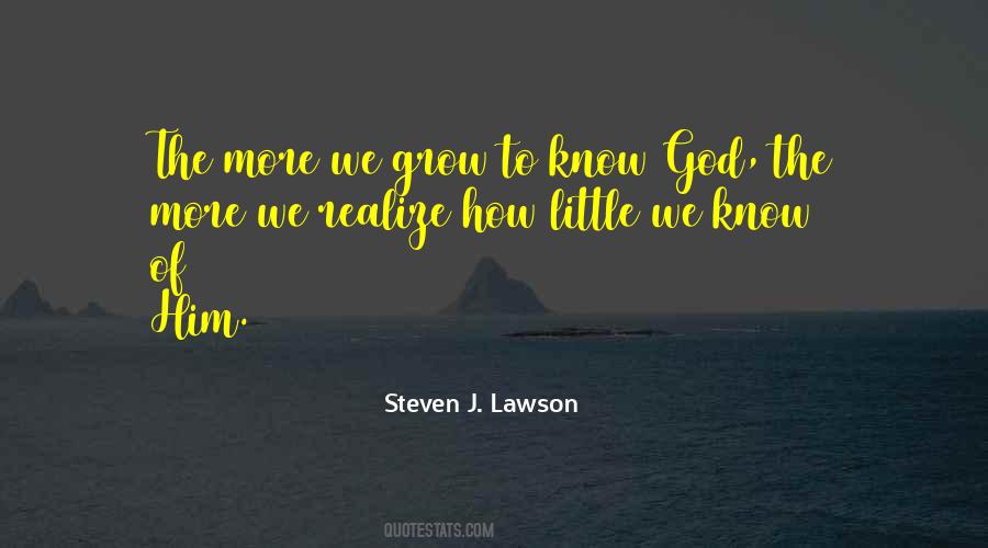 Steven J. Lawson Quotes #75616