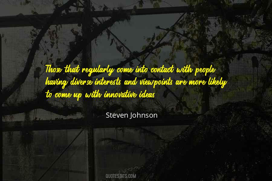 Steven Johnson Quotes #1533899