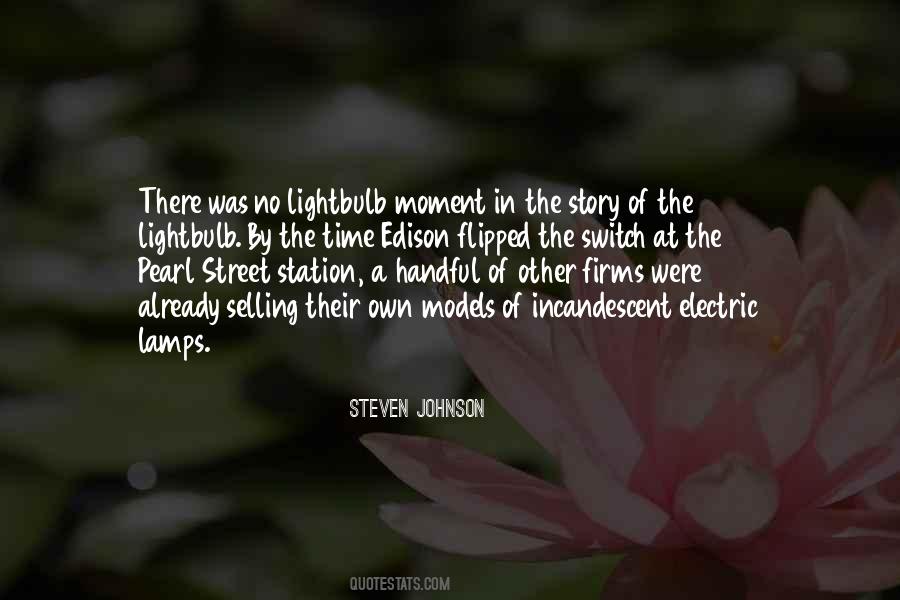 Steven Johnson Quotes #19022