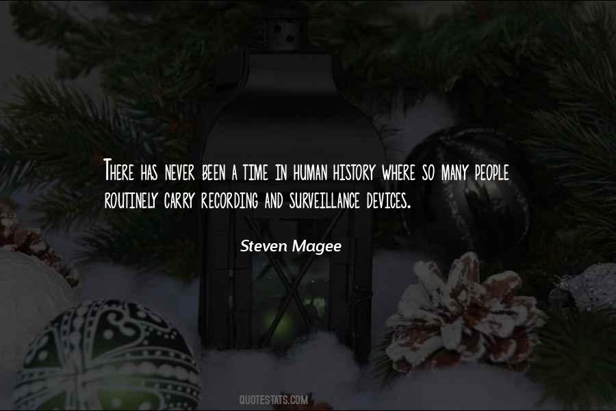 Steven Magee Quotes #1325547