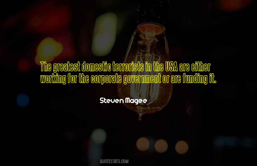 Steven Magee Quotes #138296