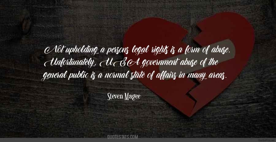 Steven Magee Quotes #1806847