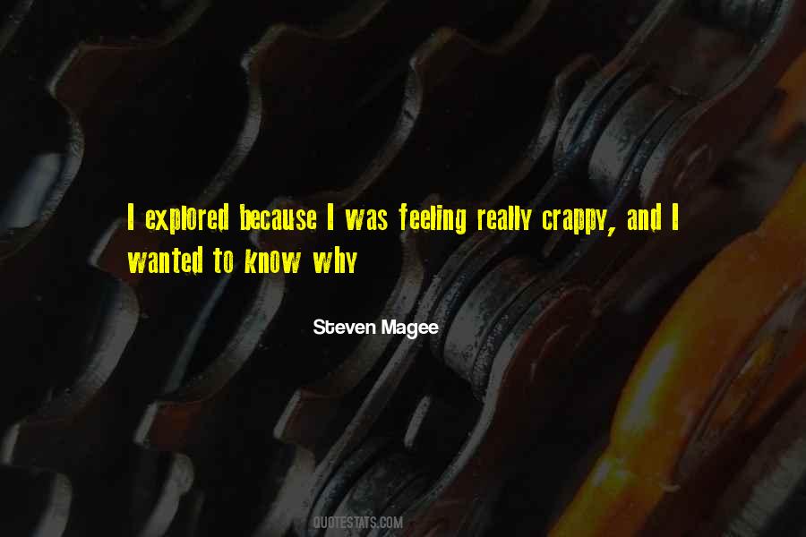 Steven Magee Quotes #181662