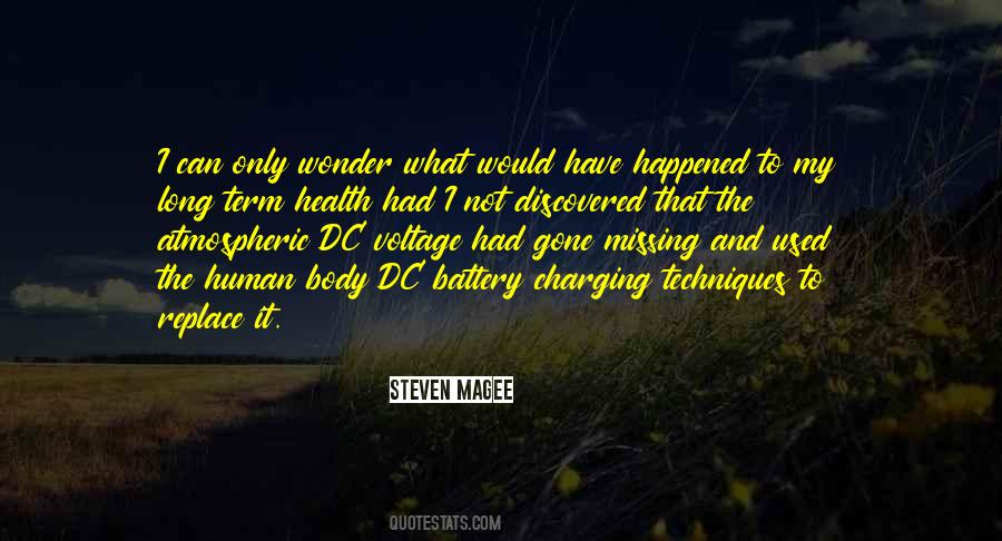 Steven Magee Quotes #373850