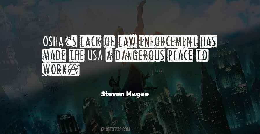 Steven Magee Quotes #566465